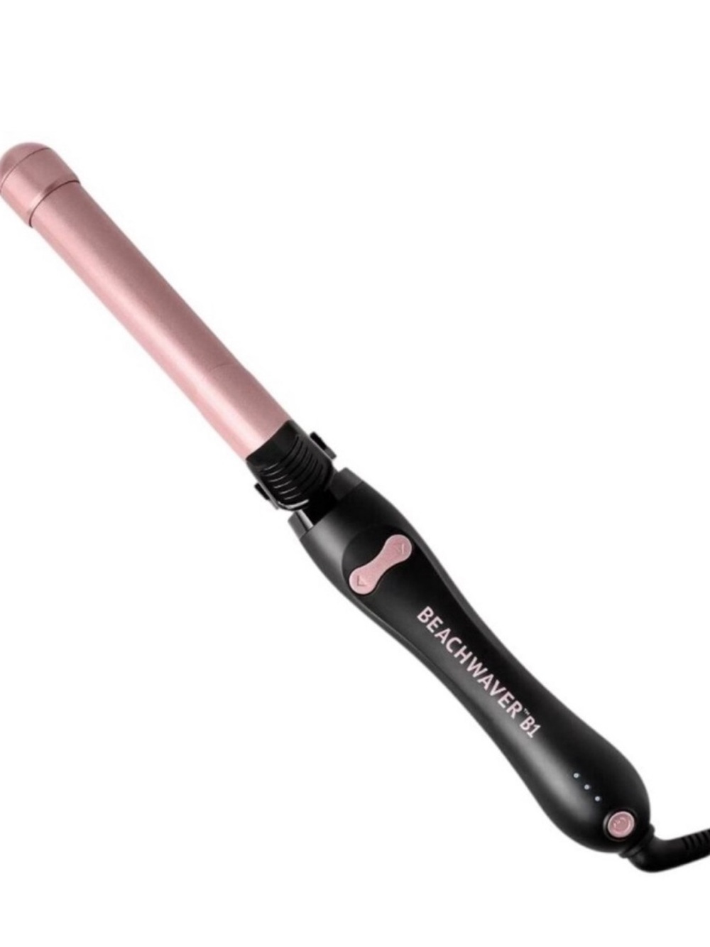The Beachwaver Co. B1 Rotating Curling Iron, 1" Midnight Rose,Ergonomic EUC